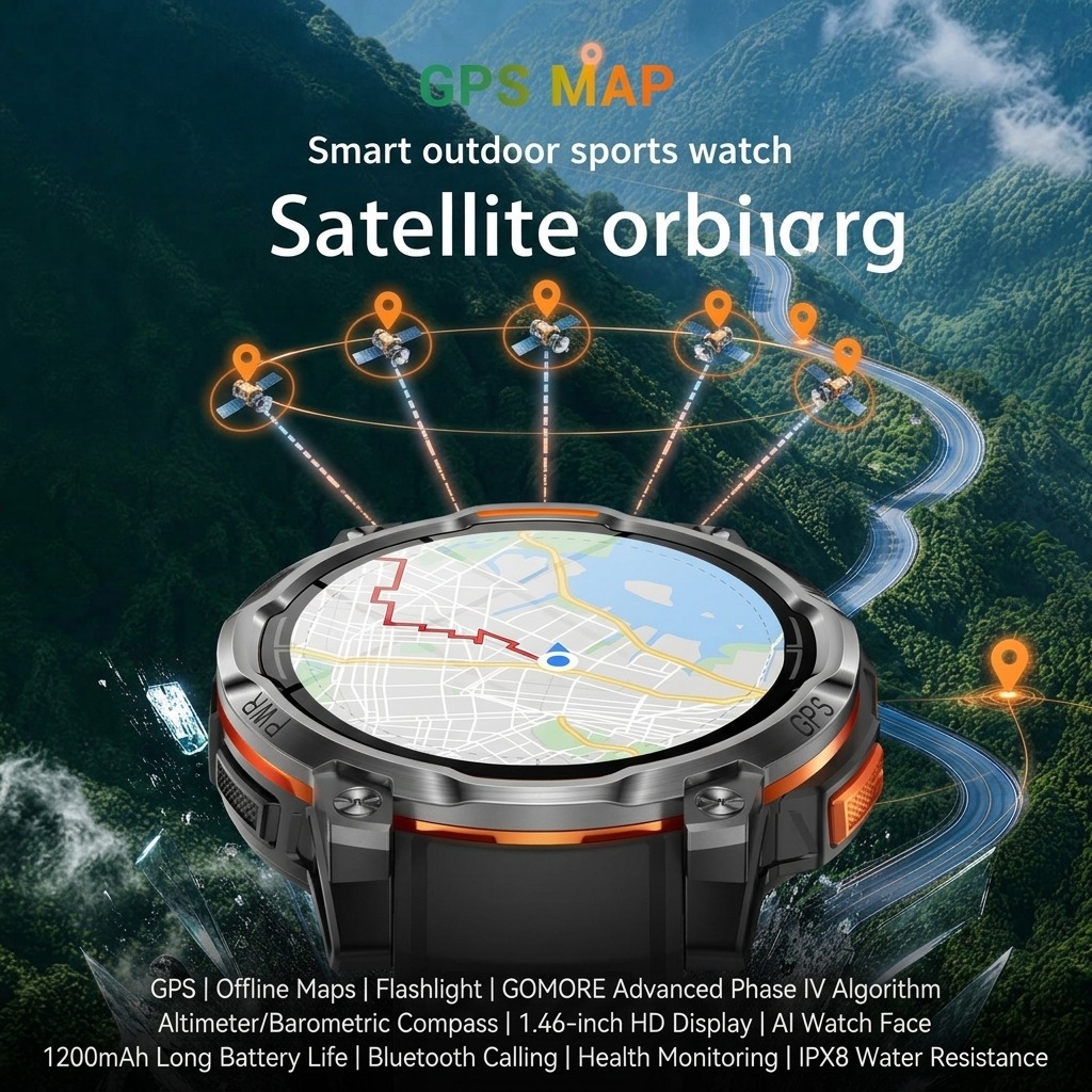 2026New Military VWAR GPS Smar - Watch Vs Smartwatch review and price