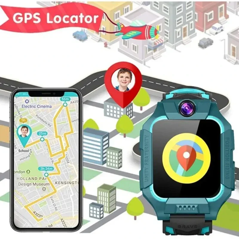 VIVO 4G Kids Smart Watch GPS L - Smartwatch Watches For Kids With Gps review and price