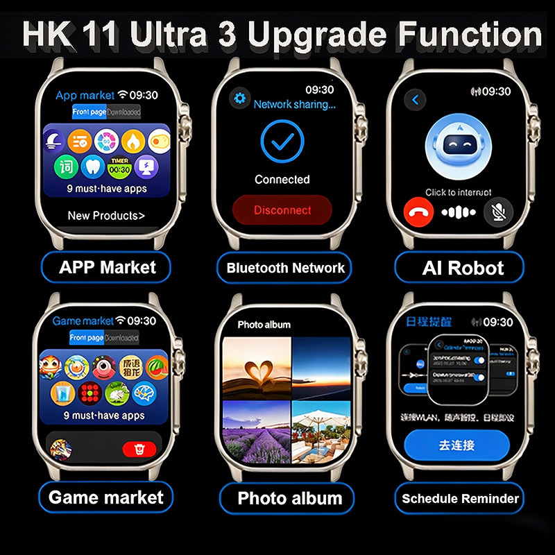 New Watches Men HK11 ULTRA3 Sm - Smartwatch Watches For Women With Gps review and price